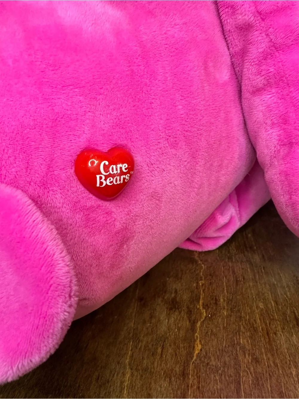 Care Bear Cheer Rainbow XL Pink Plush 32